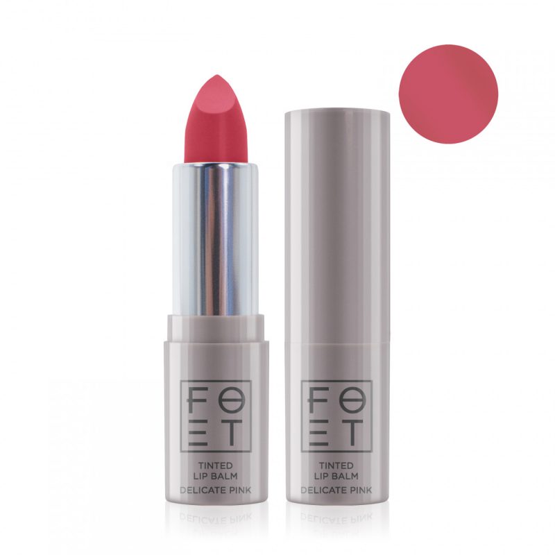 Оттеночный бальзам для губ «Нежный розовый» Foet, 4 г